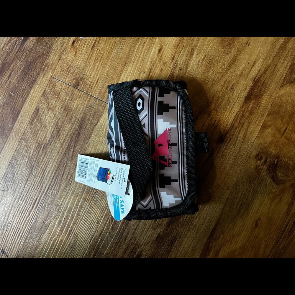 Brown new thermos lunchbox